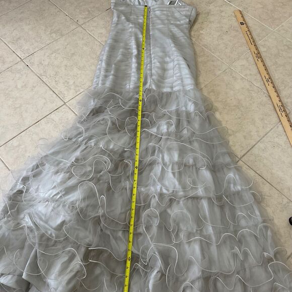 Narianna Designer Formal Maxi Evening Strapless Women's size XL Fairy - Picture 11 of 16